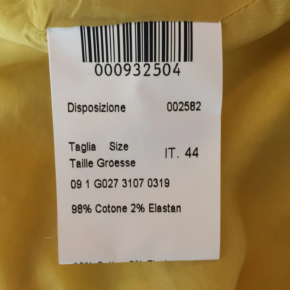 Piazza Sempione Pique Peplum Short Sleeve Blazer - Picture 12 of 14